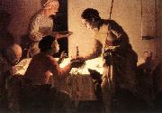 TERBRUGGHEN, Hendrick The Supper  et painting
